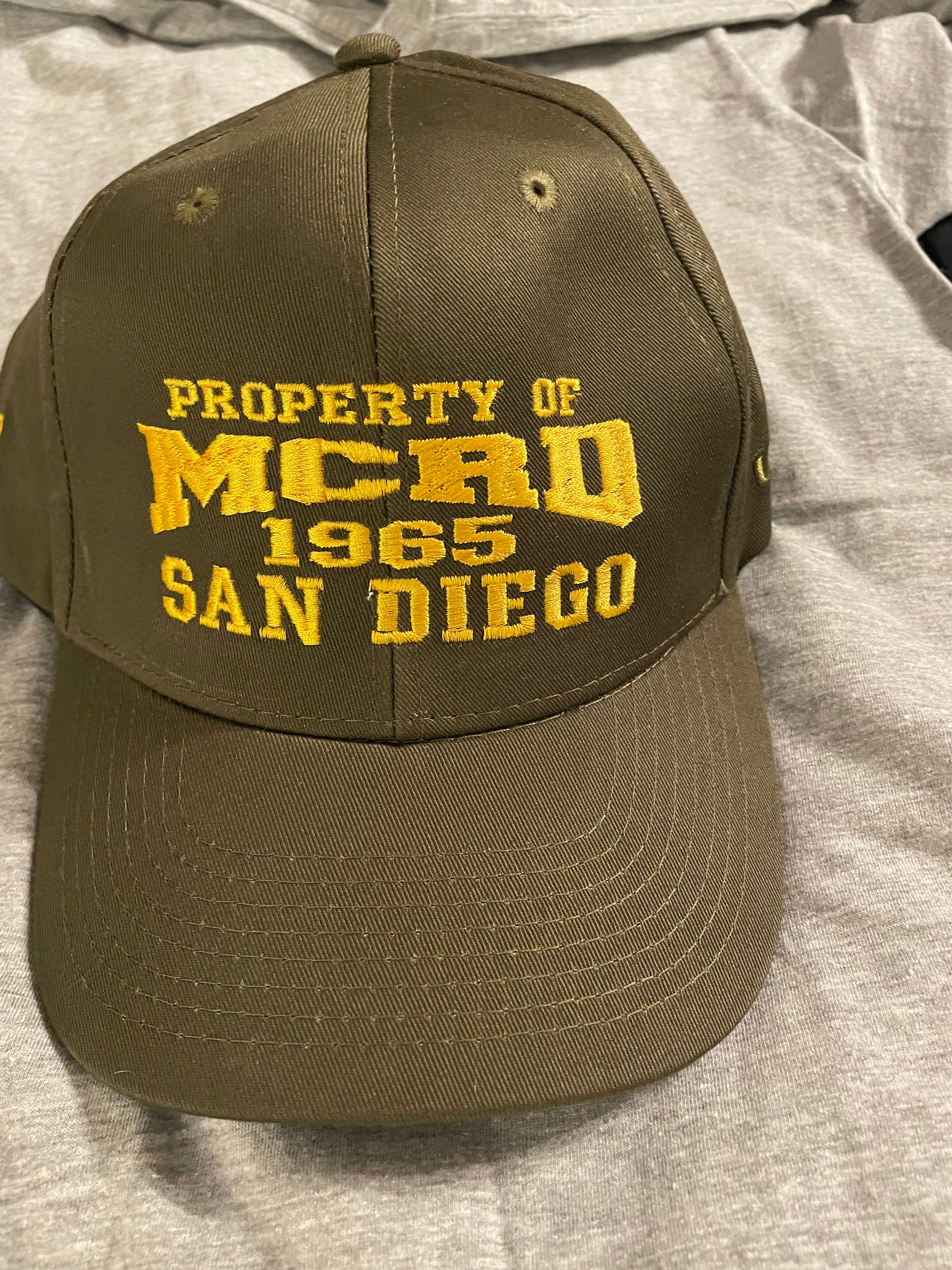 1965 San Diego Hat