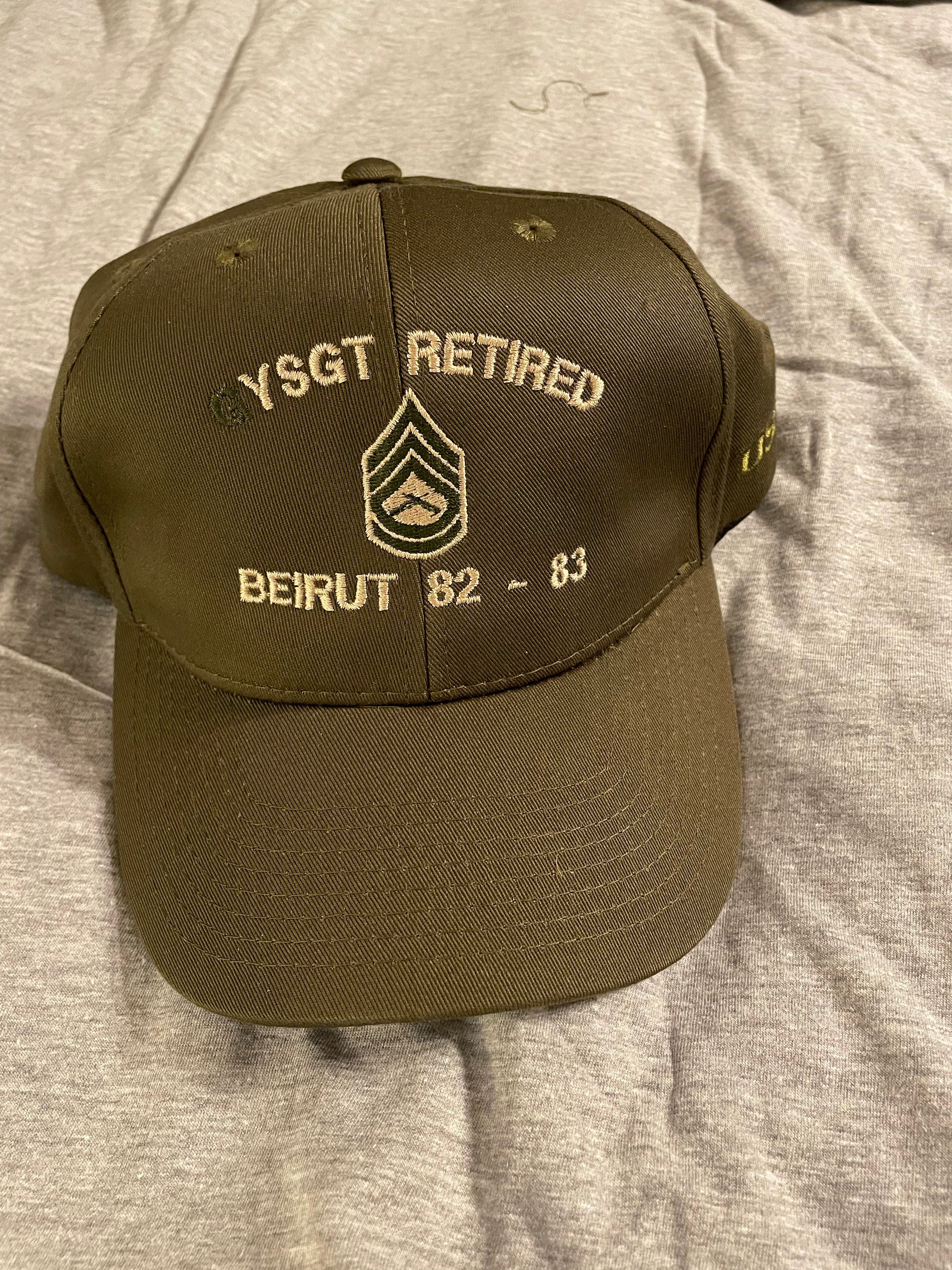 Gysgt Retired Hat